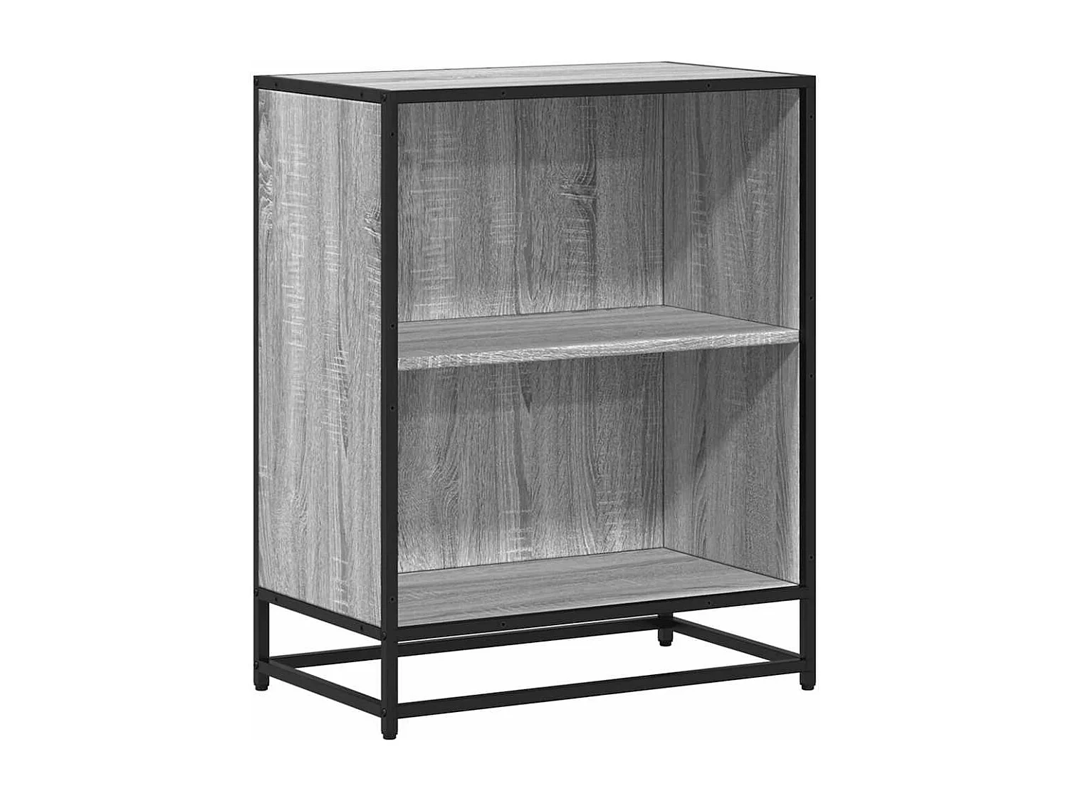Bibliothèque sonoma gris 60x35x76 cm bois d'ingénierie