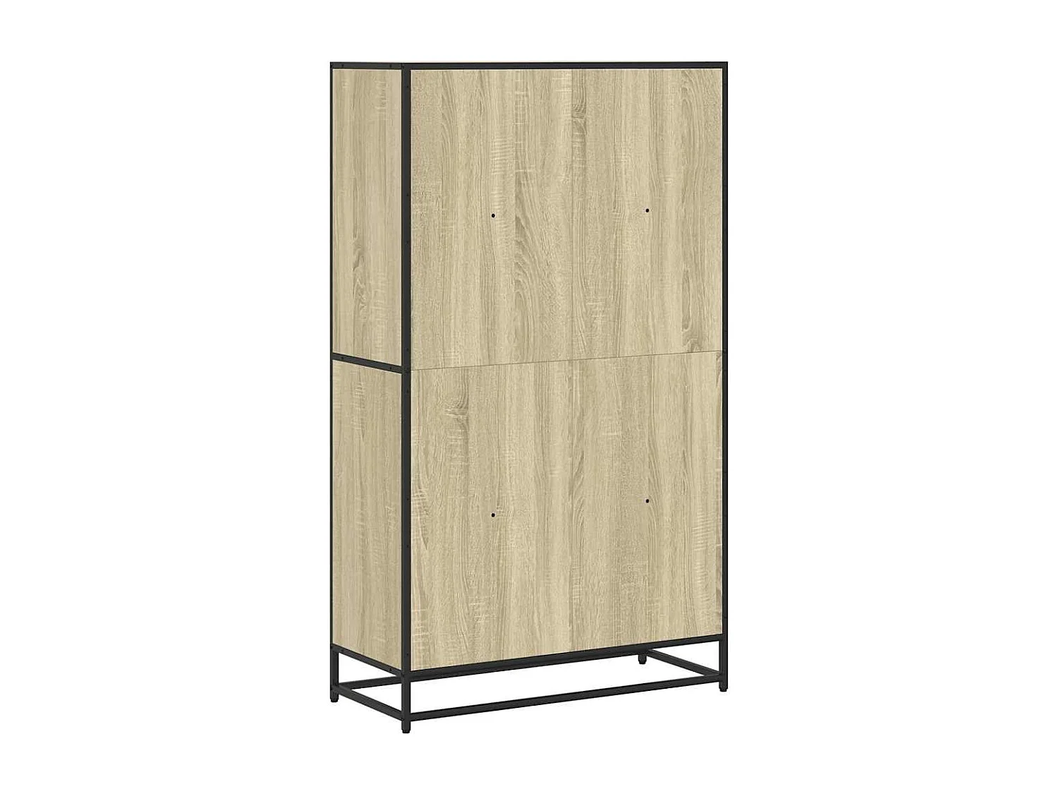 Bibliothèque chêne sonoma 80,5x35x139 cm bois d'ingénierie