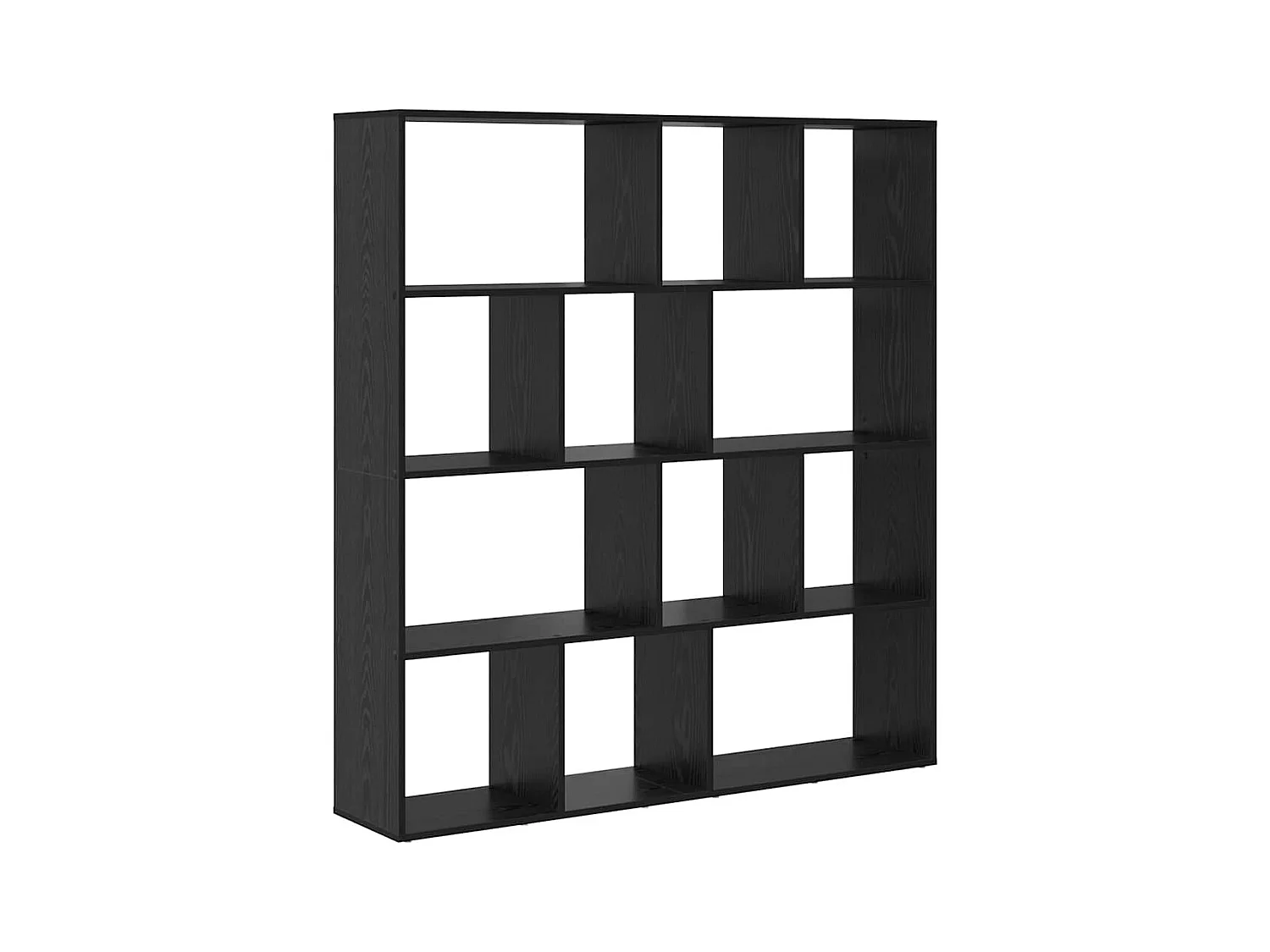 Bibliothèque Chêne noir 132 x 29 x 141,5 cm Bois d'ingénierie