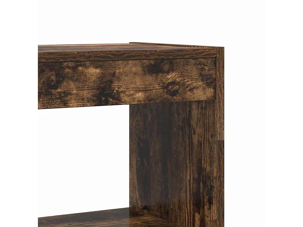 Estantería Roble ahumado 80 x 30 x 198 cm Madera contrachapada