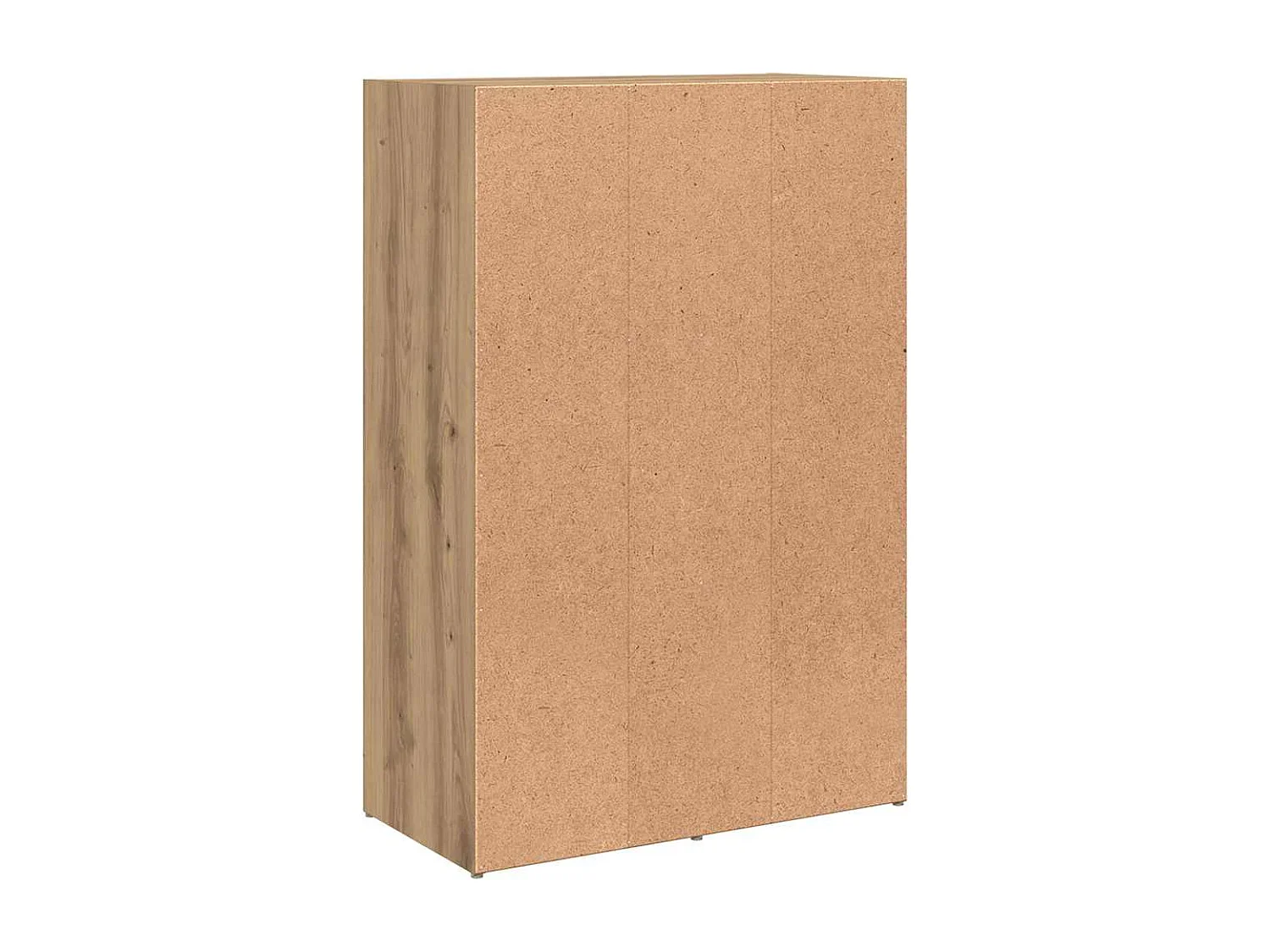 Bibliothèque chêne artisanal 60,5x30x90 cm bois d'ingénierie