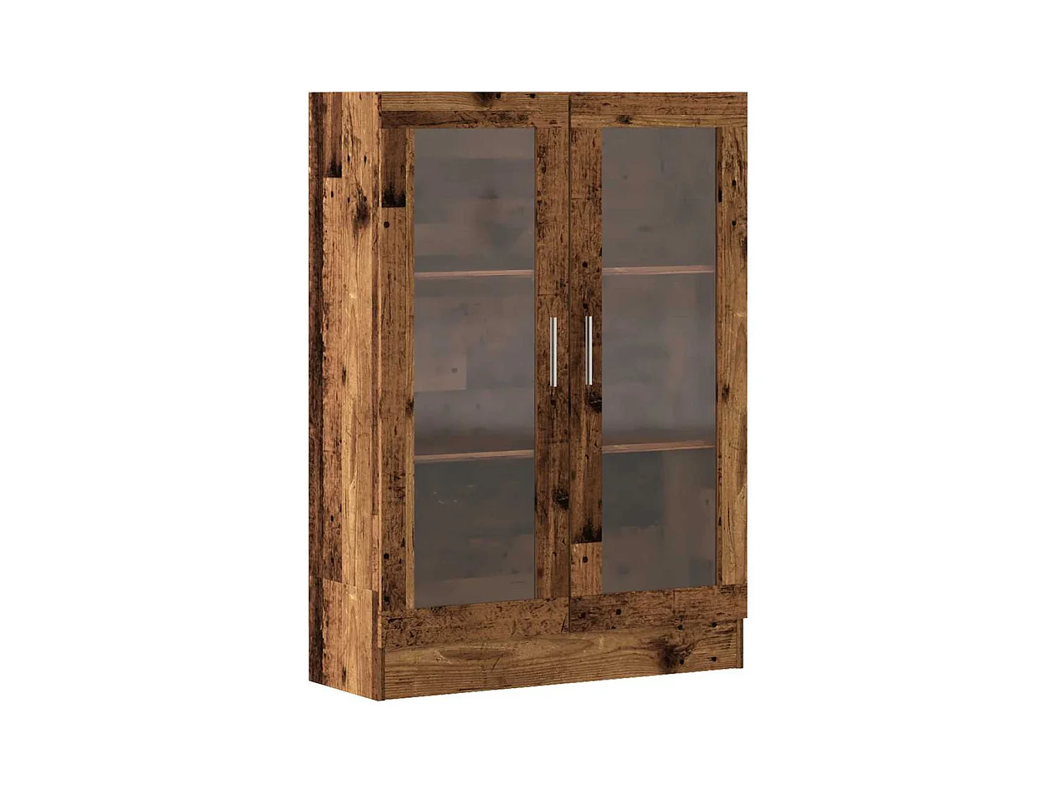 Bibliothèque vieux bois 82,5x30,5x115 cm bois d'ingénierie