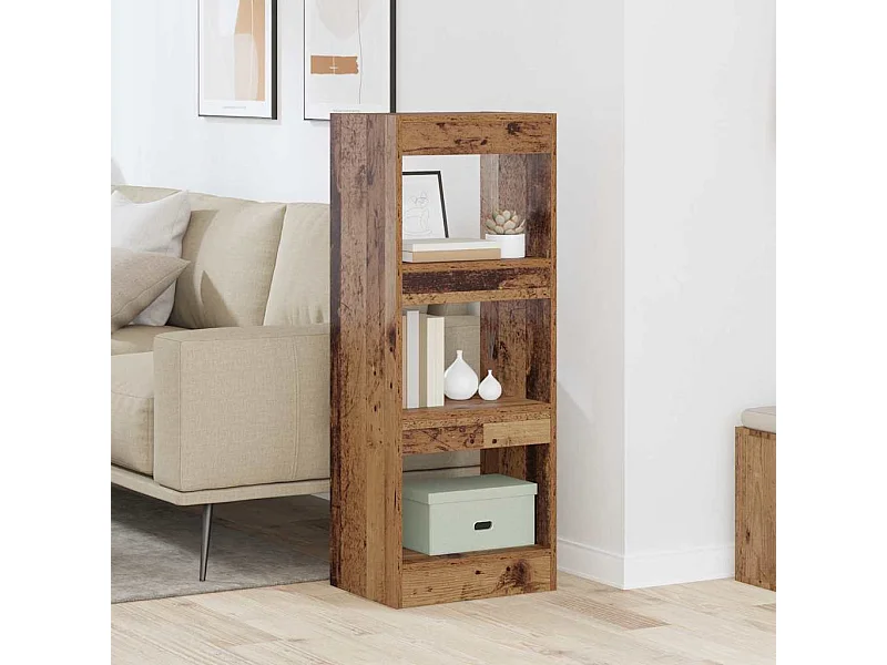 Bibliothèque Bois ancien 40 x 30 x 103 cm Bois d'ingénierie