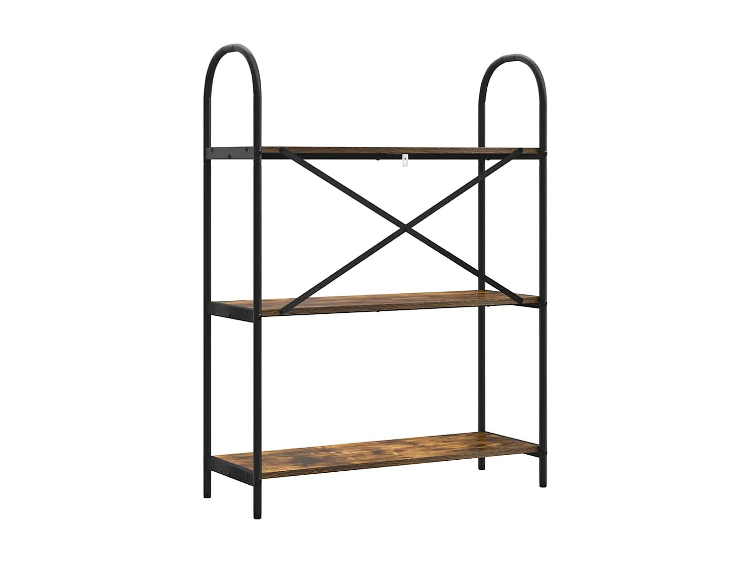 Estante de libros Roble ahumado 80 x 30 x 109 cm