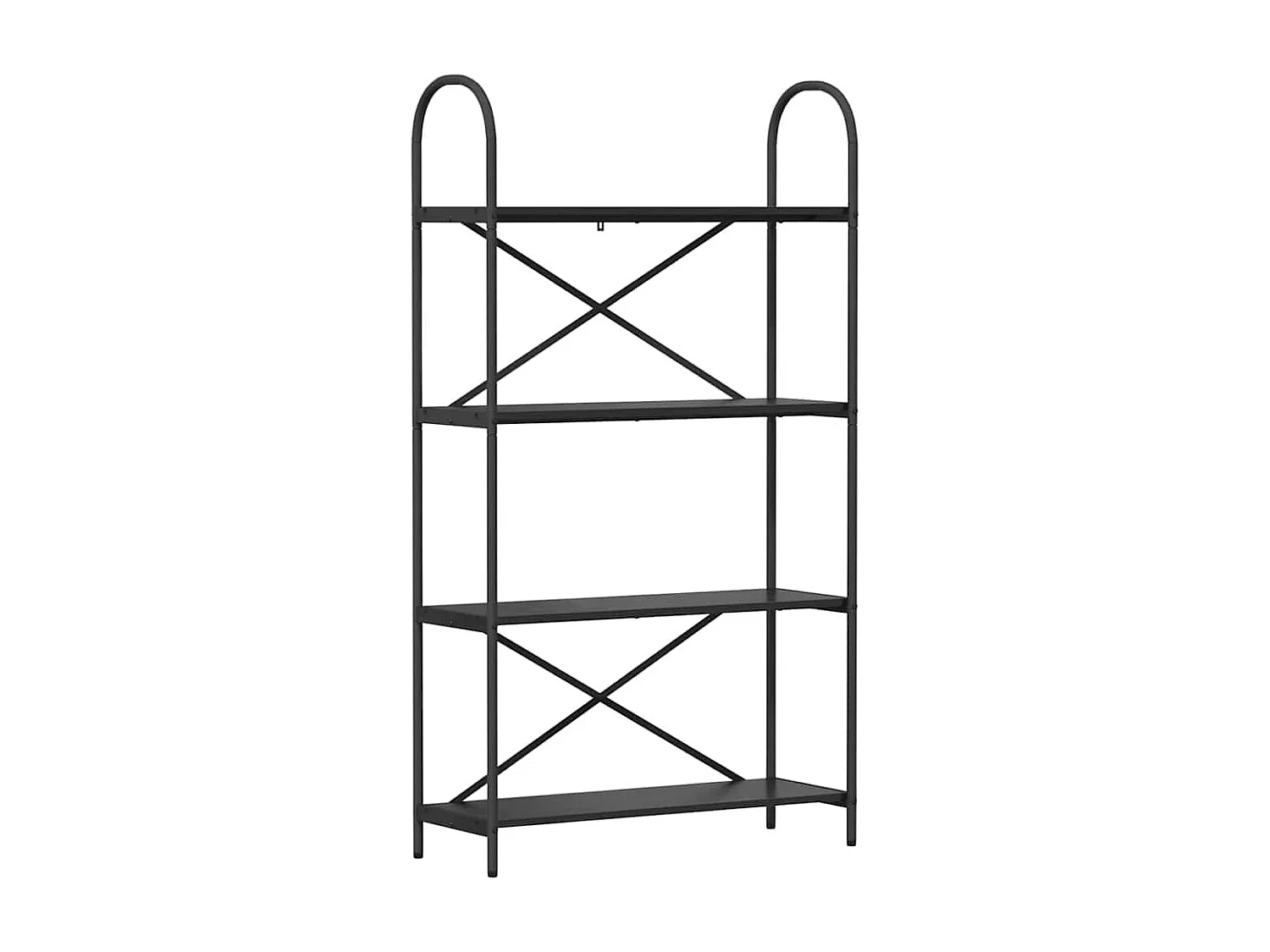 Bibliothèque Chêne noir 80 x 30 x 146 cm Bois d'ingénierie