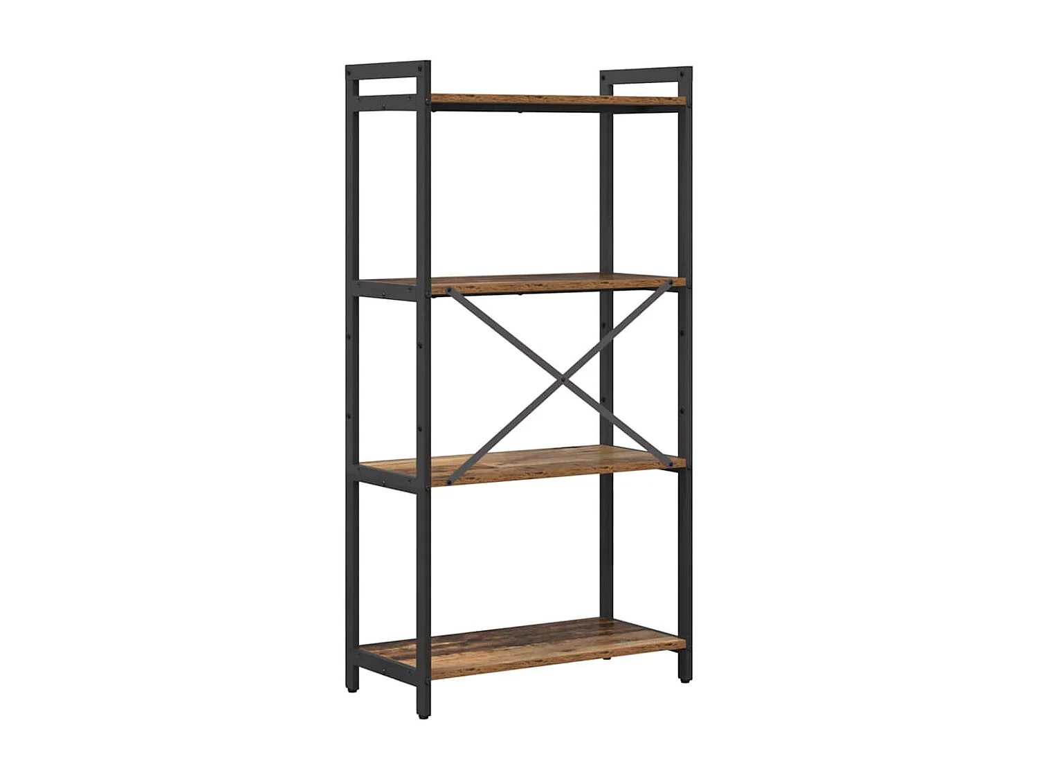 Bibliothèque Bois ancien 60 x 30 x 118 cm Bois d'ingénierie