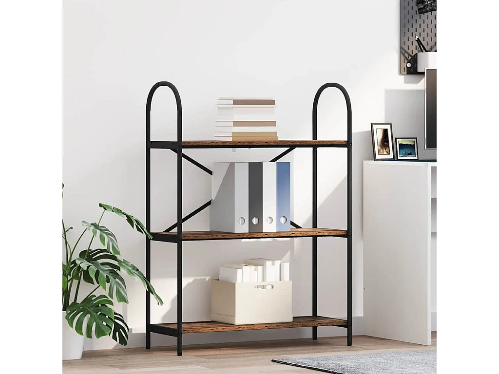 Estante de libros Madera vieja 80 x 30 x 109 cm