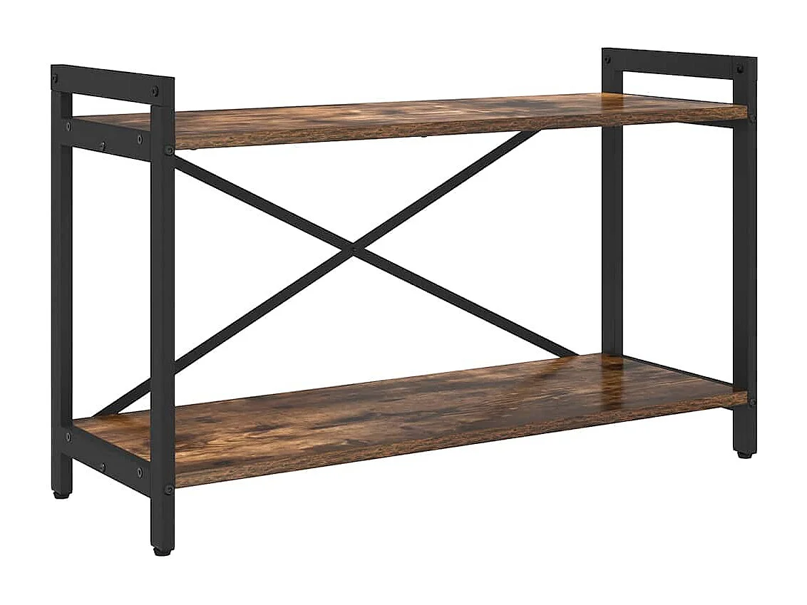 Bibliothèque Chêne fumé 80 x 30 x 48.5 cm Bois d'ingénierie