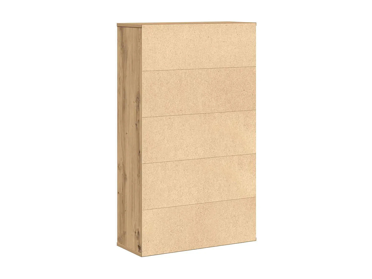 Estantería de madera de ingeniería roble artisan 60x24x101,5 cm