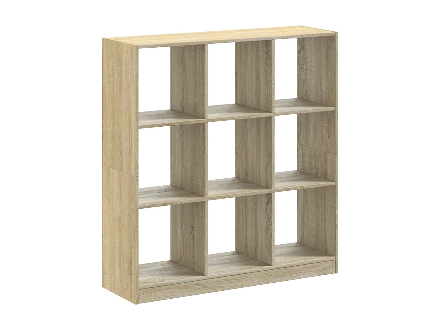 Bibliothèque chêne sonoma 102x32x108 cm bois d'ingénierie