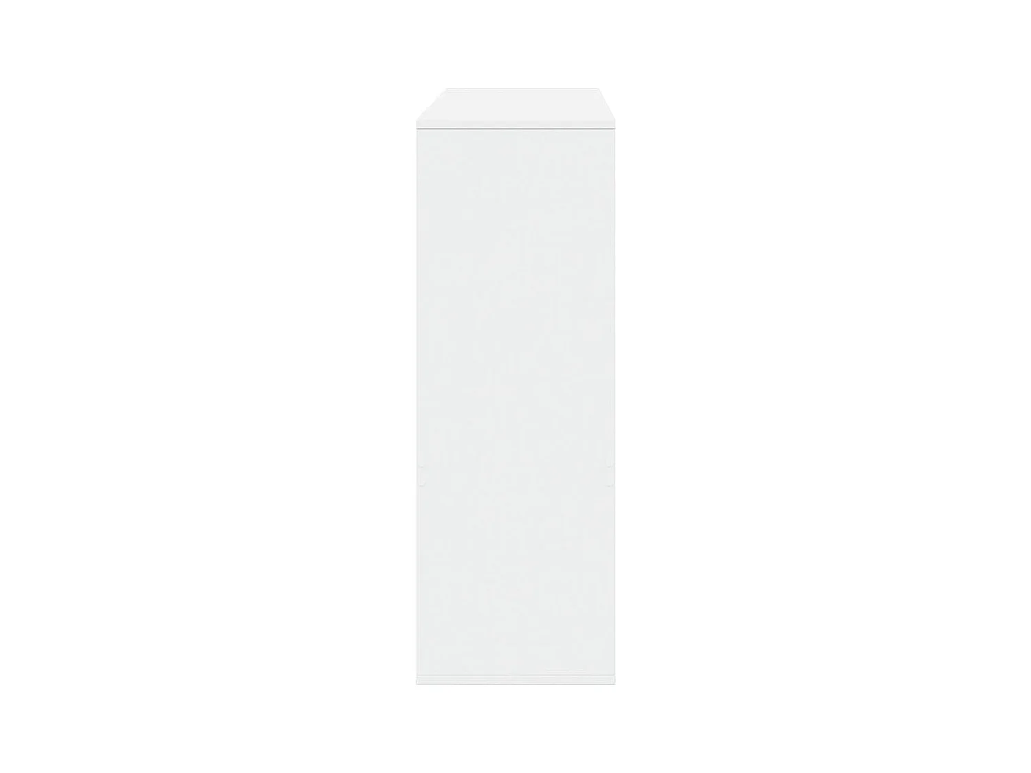 Bibliothèque/Séparateur de pièce blanc 100x33x94,5 cm