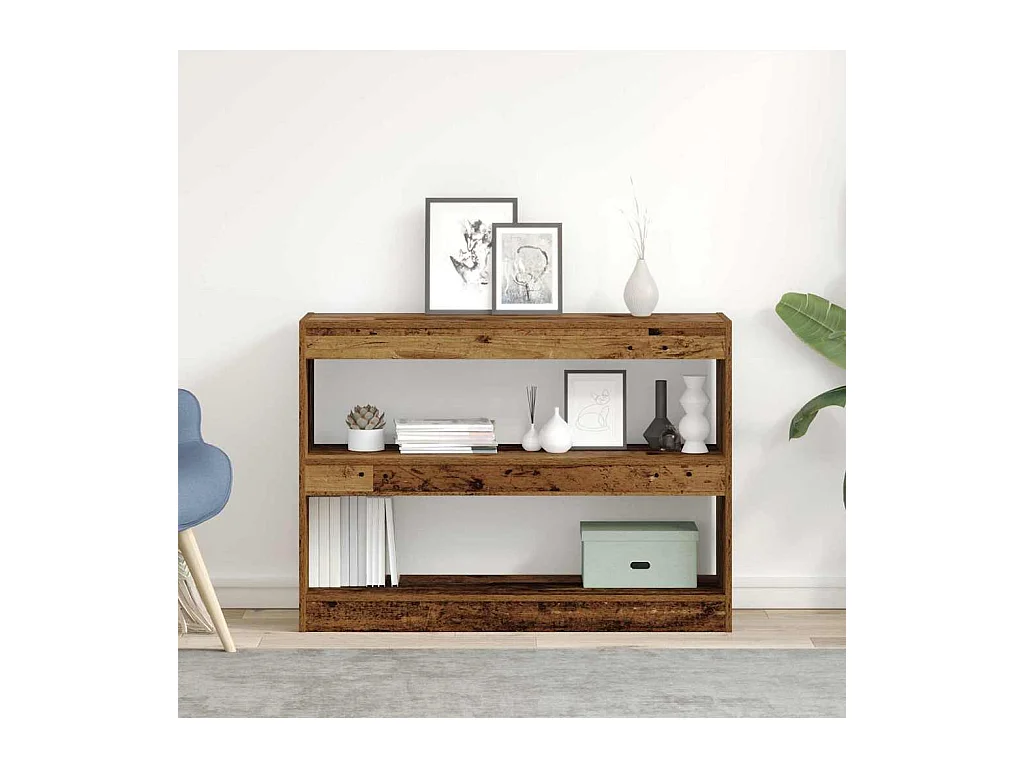 Bibliothèque Bois ancien 100 x 30 x 72 cm Bois d'ingénierie