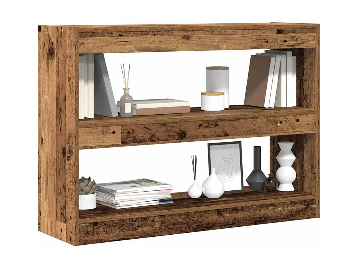 Bibliothèque Bois ancien 100 x 30 x 72 cm Bois d'ingénierie