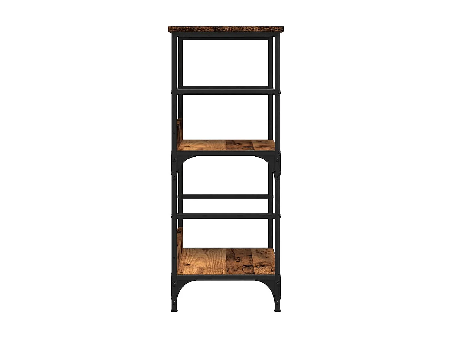 Bibliothèque vieux bois 50x33x82 cm bois d'ingénierie