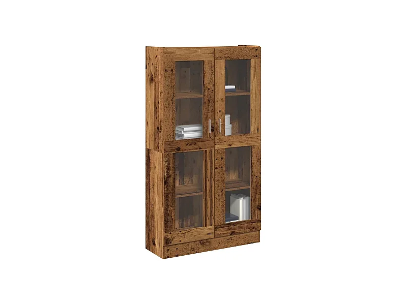 Aparador madera ingeniería madera envejecida 82,5x30,5x150 cm