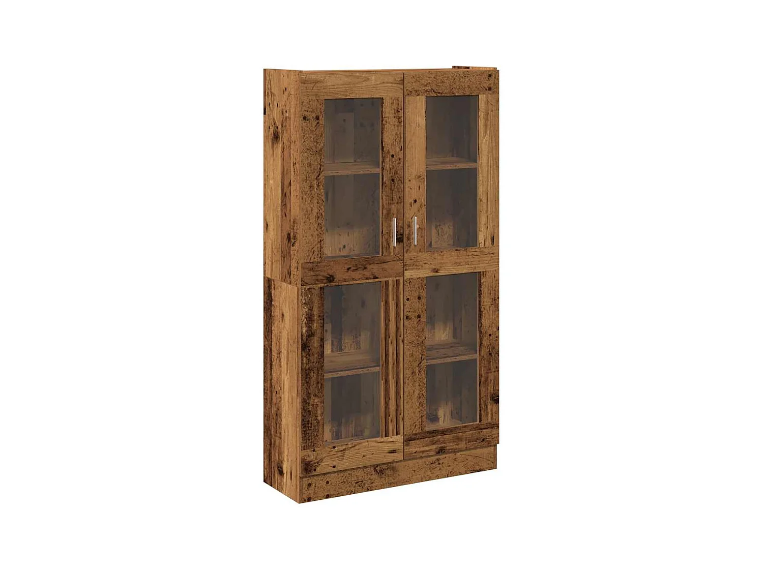 Bibliothèque vieux bois 82,5x30,5x150 cm bois d'ingénierie