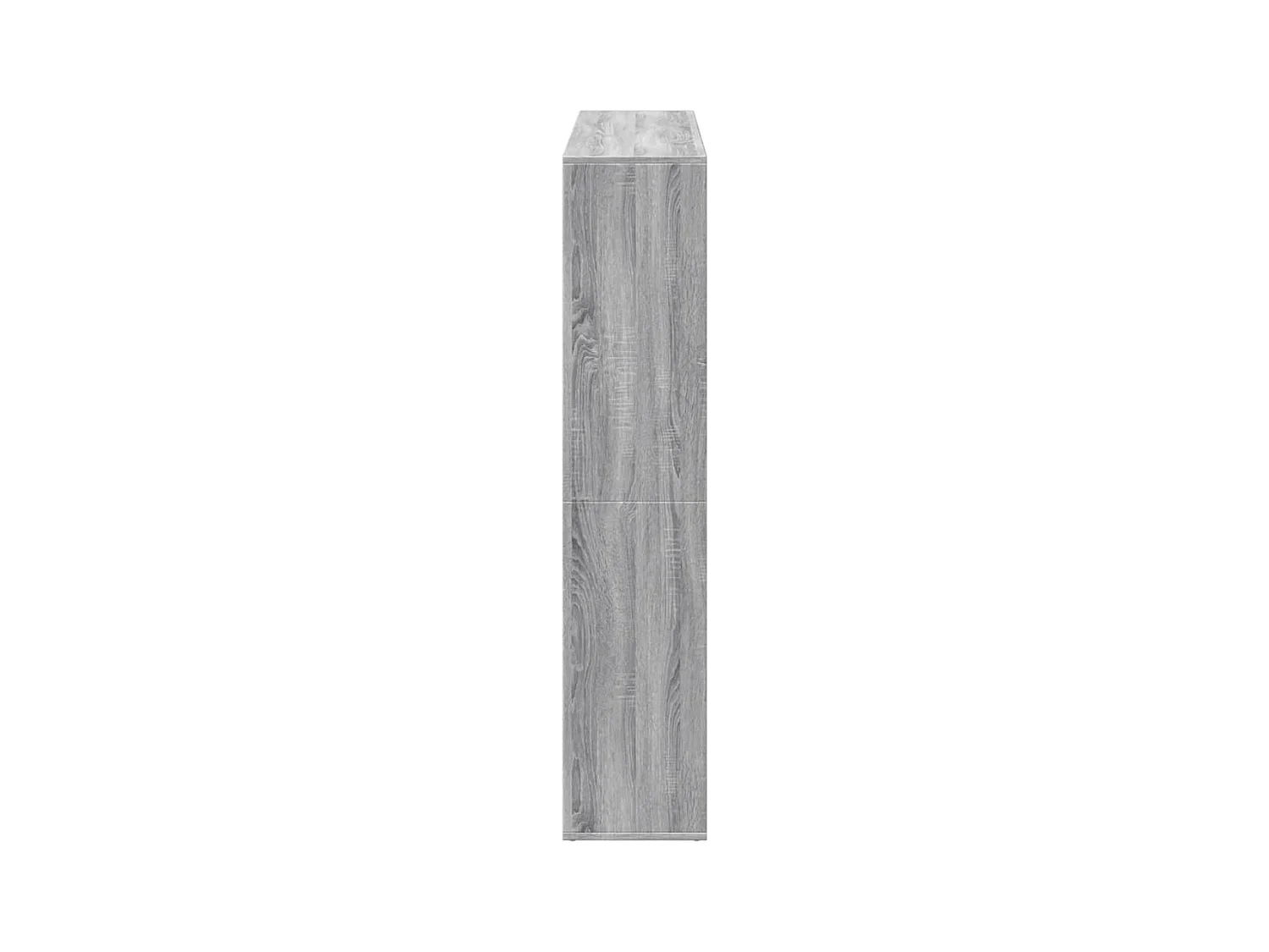 Estantería madera de ingeniería gris Sonoma 137,5x29x137,5 cm