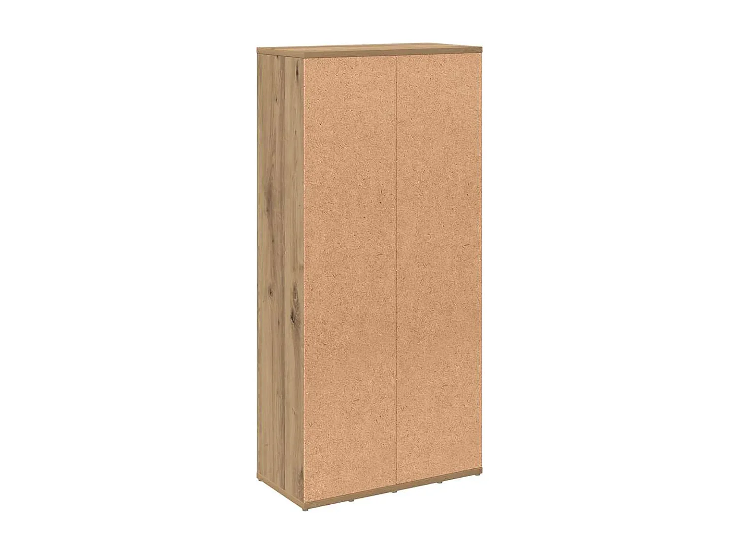 Bibliothèque chêne artisanal 50x25x104 cm