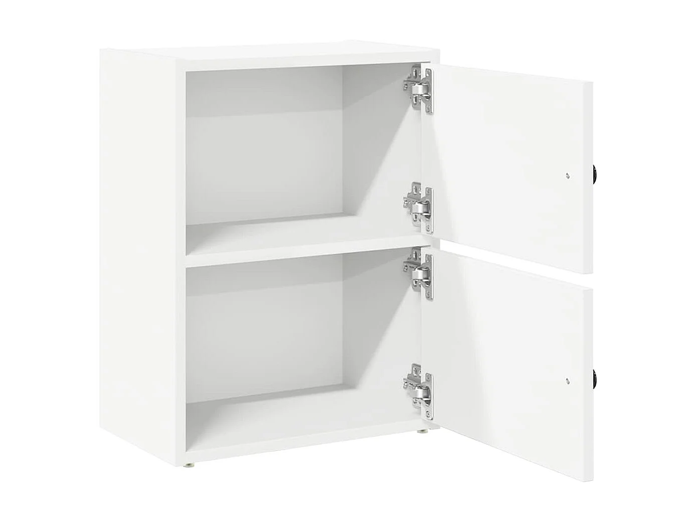 Bibliothèque blanc 40x24x52 cm bois d'ingénierie