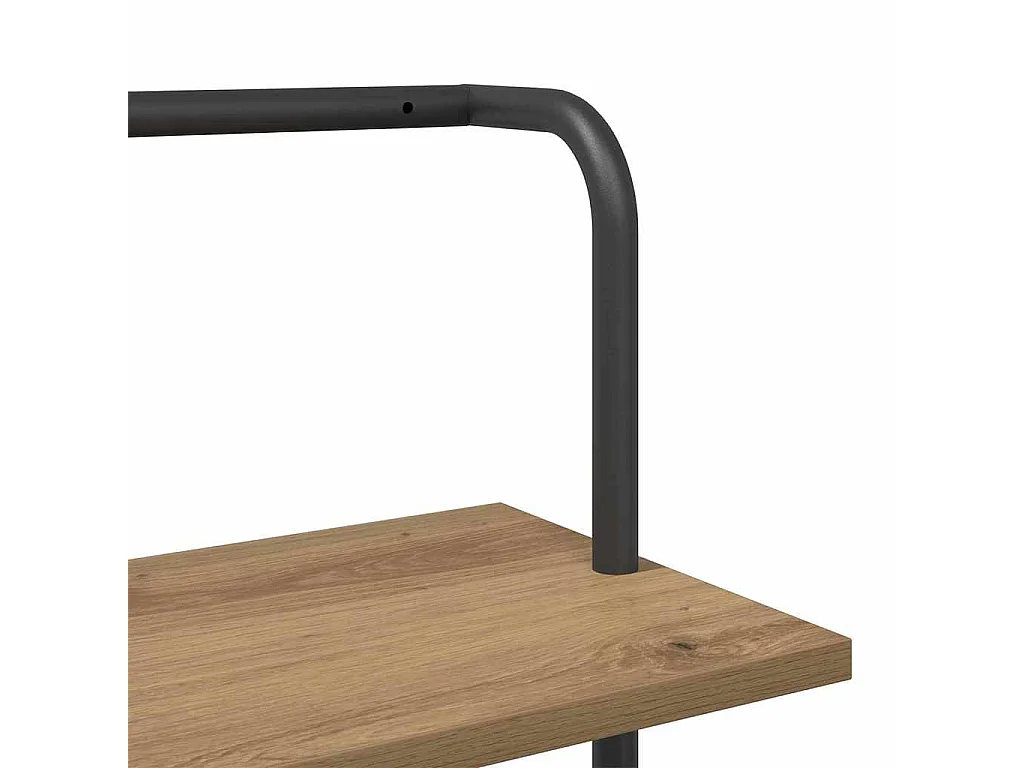 Bibliothèque chêne artisanal 60 x 24 x 203 cm Bois d'ingénierie