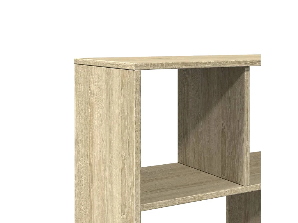 Bibliothèque chêne sonoma 100x33x156,5 cm bois d'ingénierie