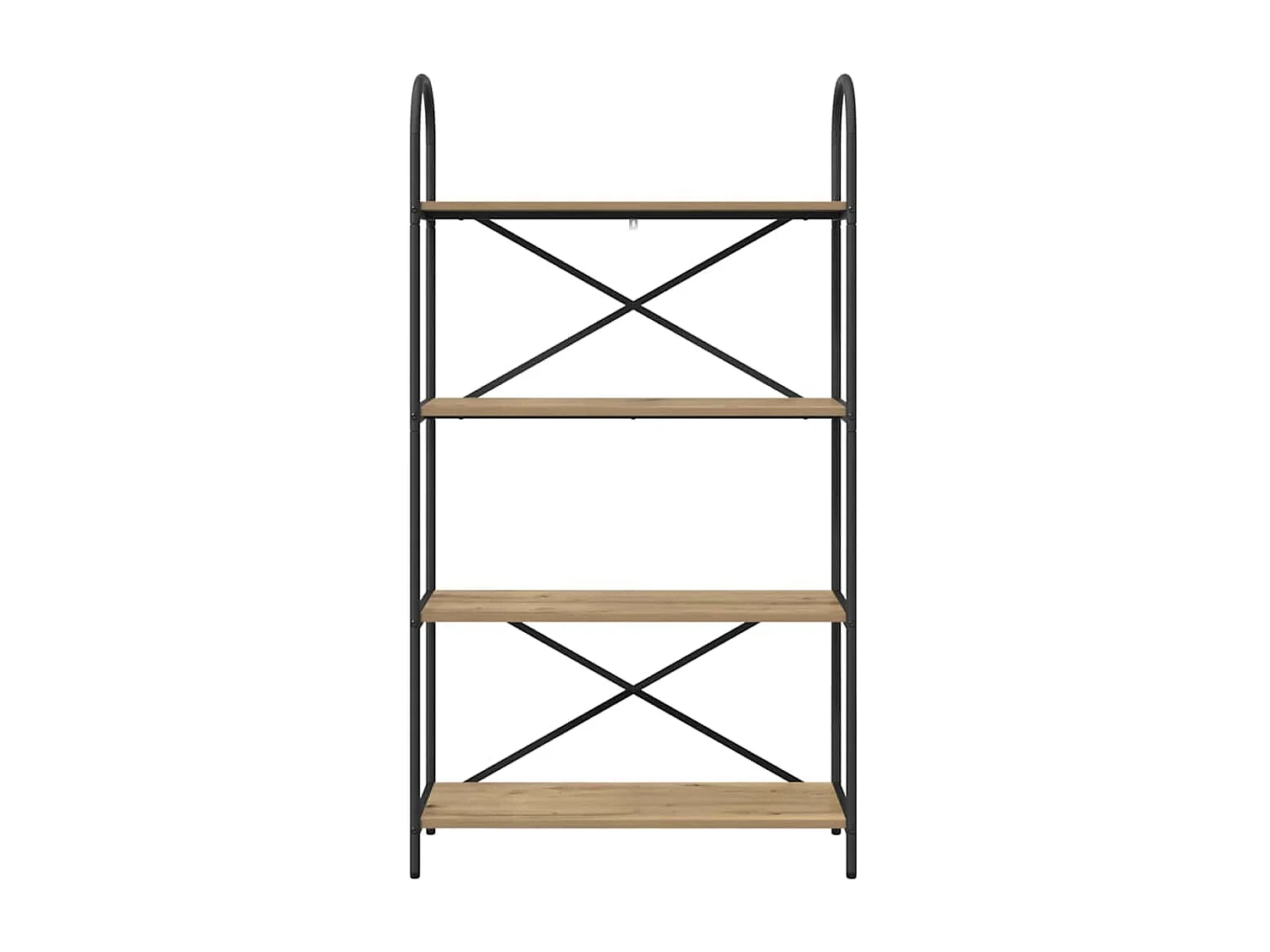 Bibliothèque chêne artisanal 80 x 30 x 146 cm Bois d'ingénierie