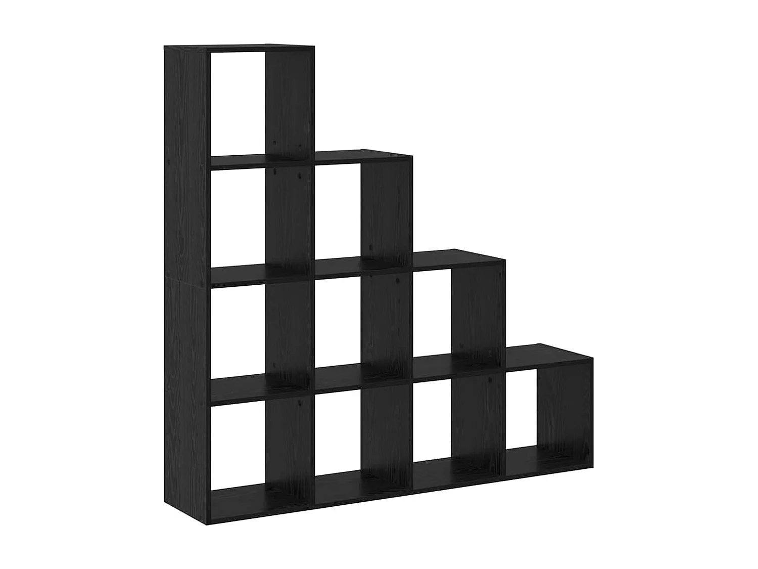 Bibliothèque / Cloison Bibliothèque Chêne noir 131.5 x 29 x 131.5 cm