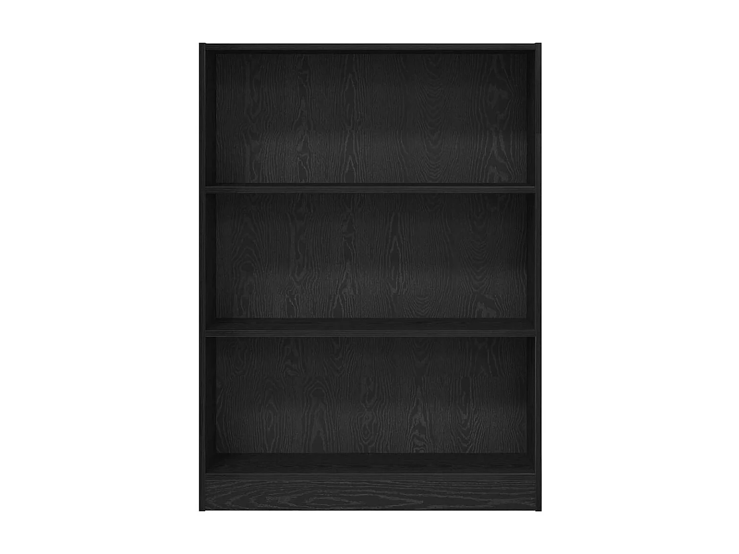 Bibliothèque Chêne noir 80 x 24 x 109 cm Bois d'ingénierie