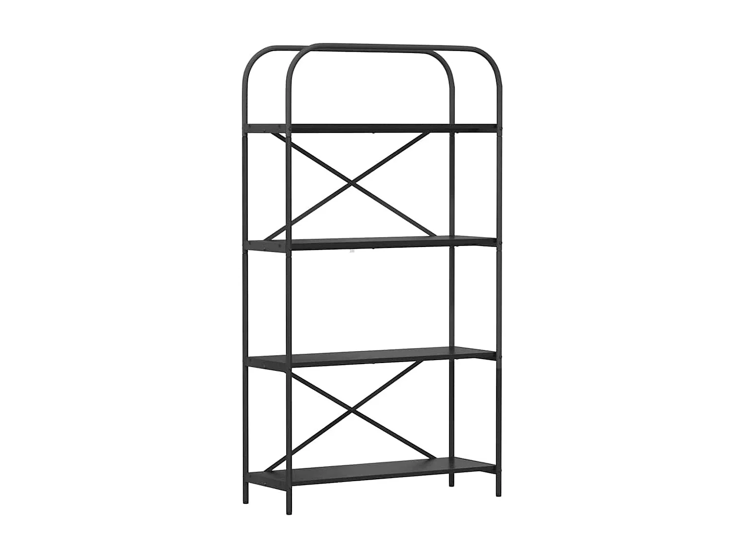 Bibliothèque Chêne noir 80 x 30 x 146 cm Bois d'ingénierie