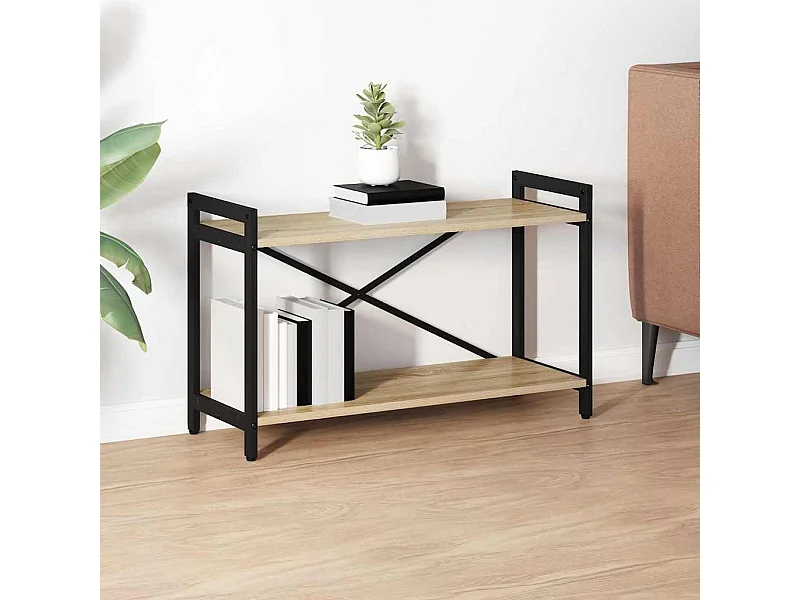 Bibliothèque Chêne sonoma 80 x 30 x 48.5 cm Bois d'ingénierie