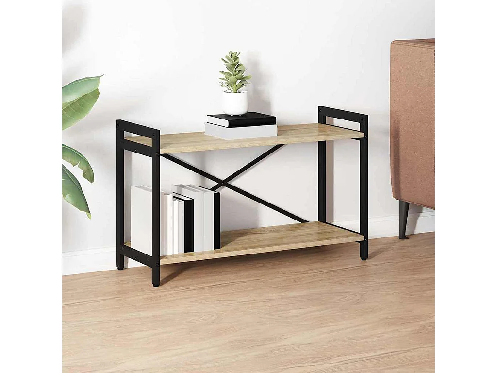 Bibliothèque Chêne sonoma 80 x 30 x 48.5 cm Bois d'ingénierie