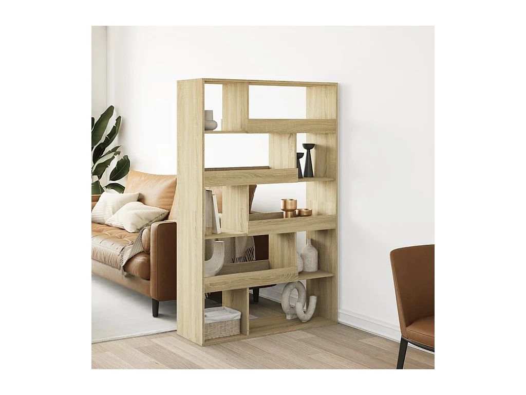 Separador de ambientes madera roble Sonoma 100x33x156,5 cm