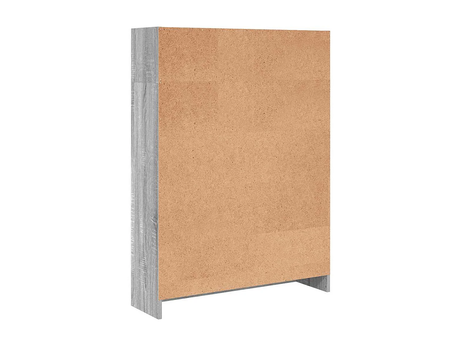 Bibliothèque sonoma gris 80x24x109 cm bois d'ingénierie