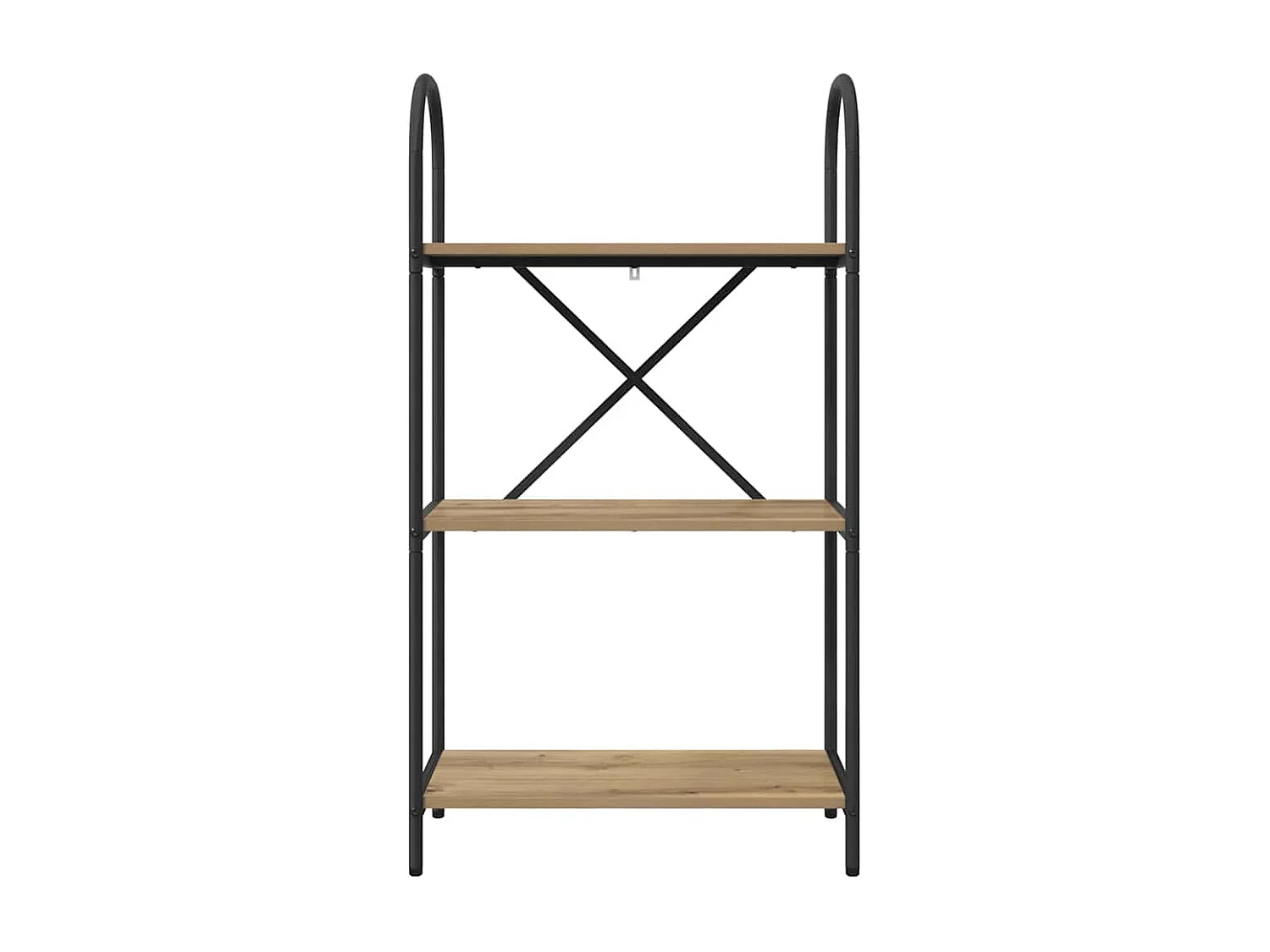 Bibliothèque chêne artisanal 60 x 30 x 109 cm Bois d'ingénierie