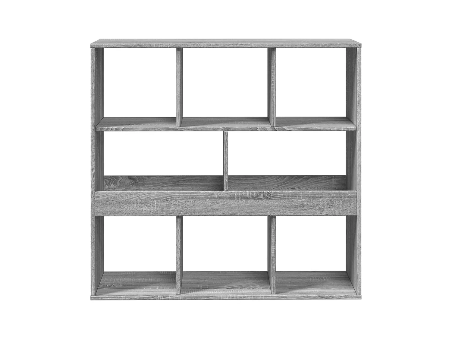 Bibliothèque/Séparateur de pièce sonoma gris 100x33x94,5 cm