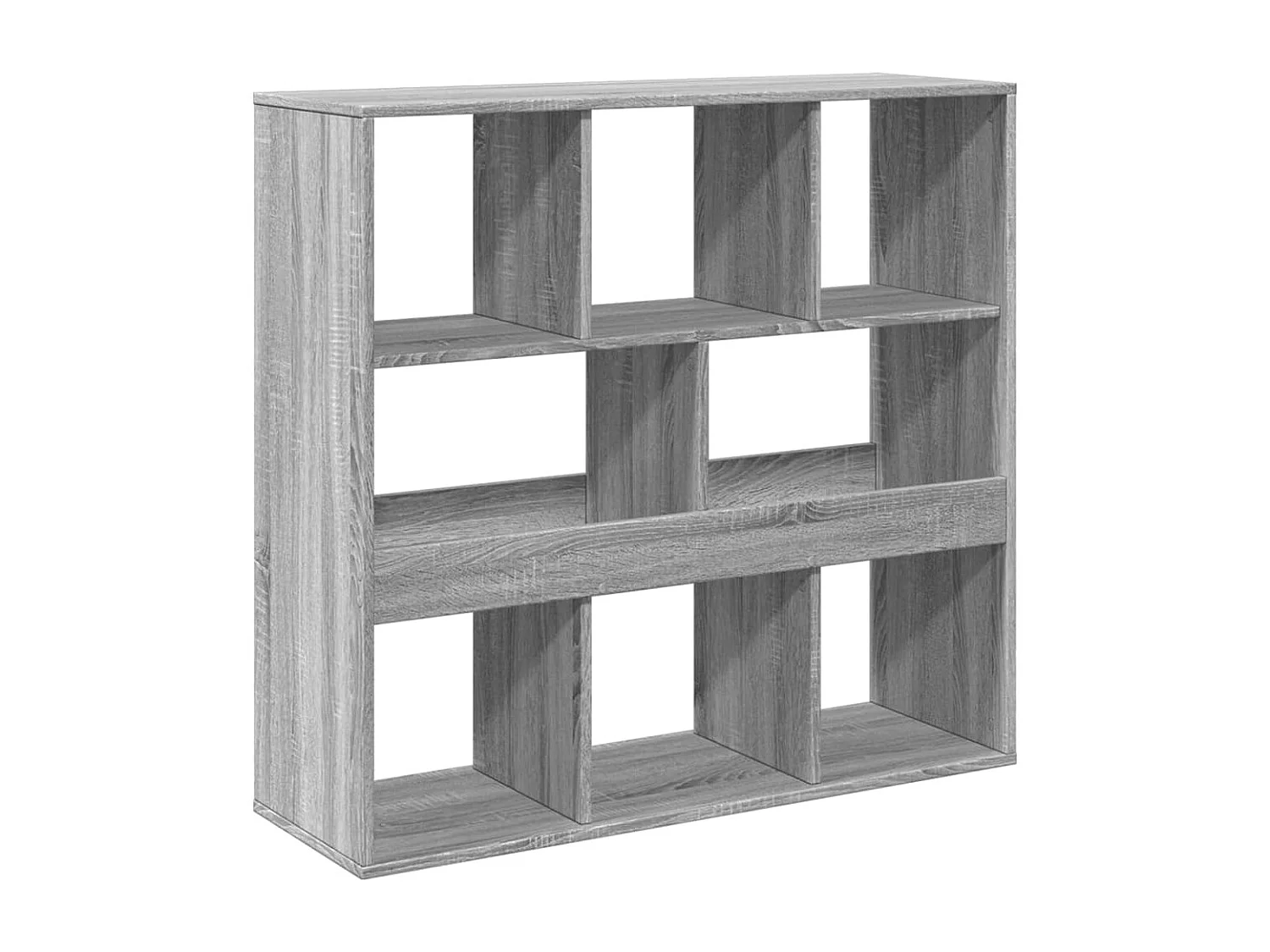 Bibliothèque/Séparateur de pièce sonoma gris 100x33x94,5 cm