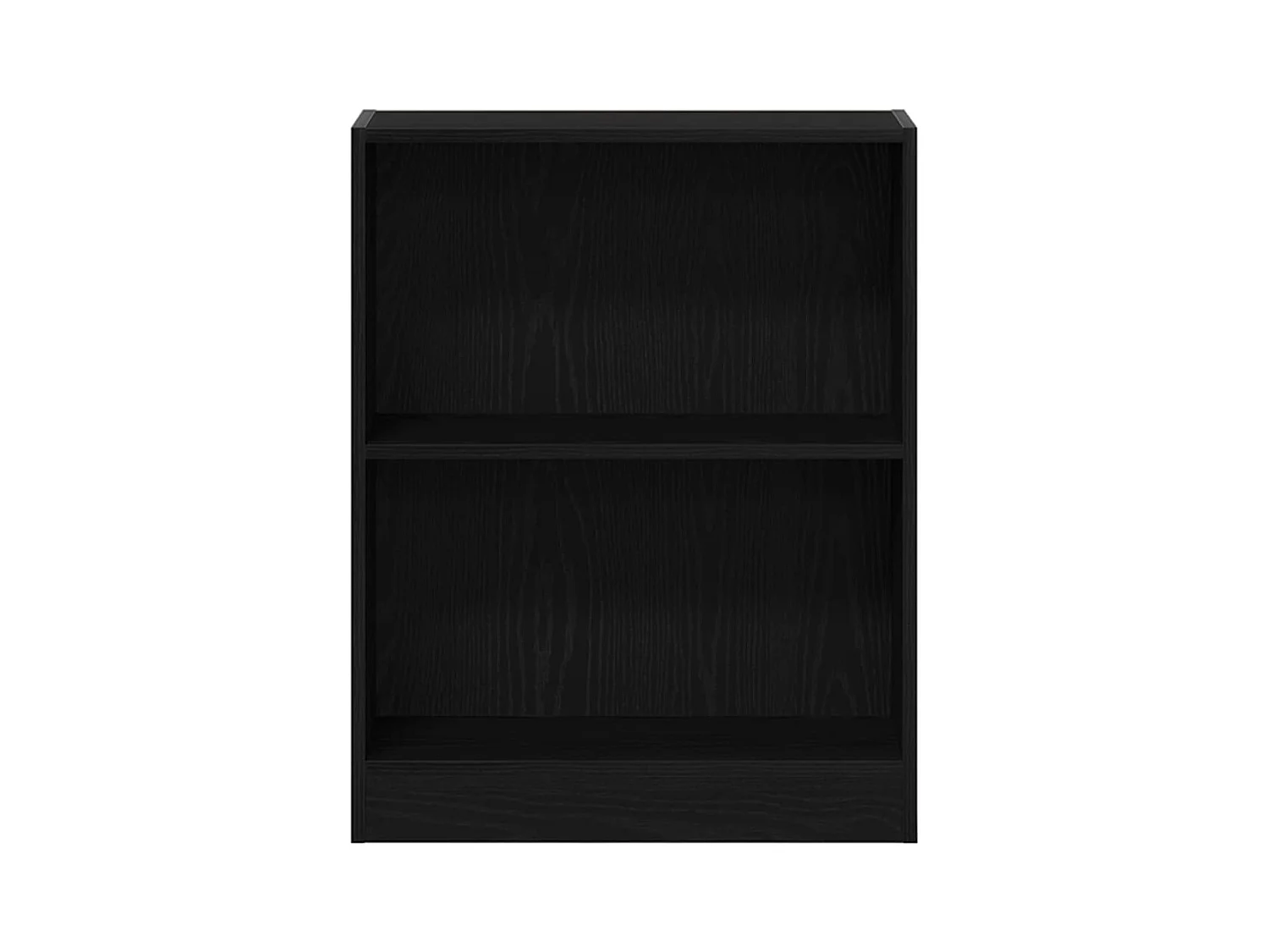 Meuble de bibliothèque Noir 60 x 24 x 76 cm Bois d'ingénierie