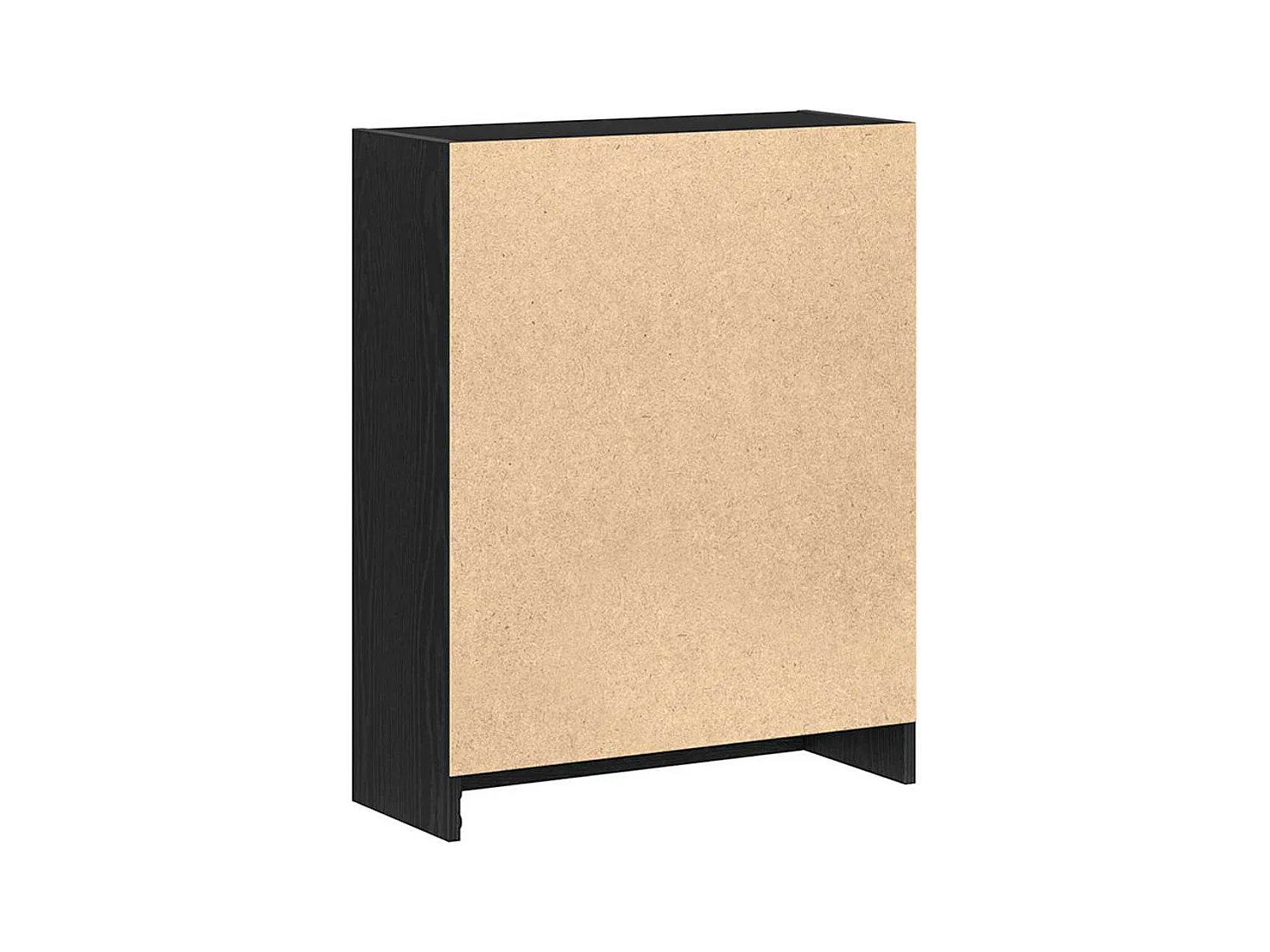 Meuble de bibliothèque Noir 60 x 24 x 76 cm Bois d'ingénierie