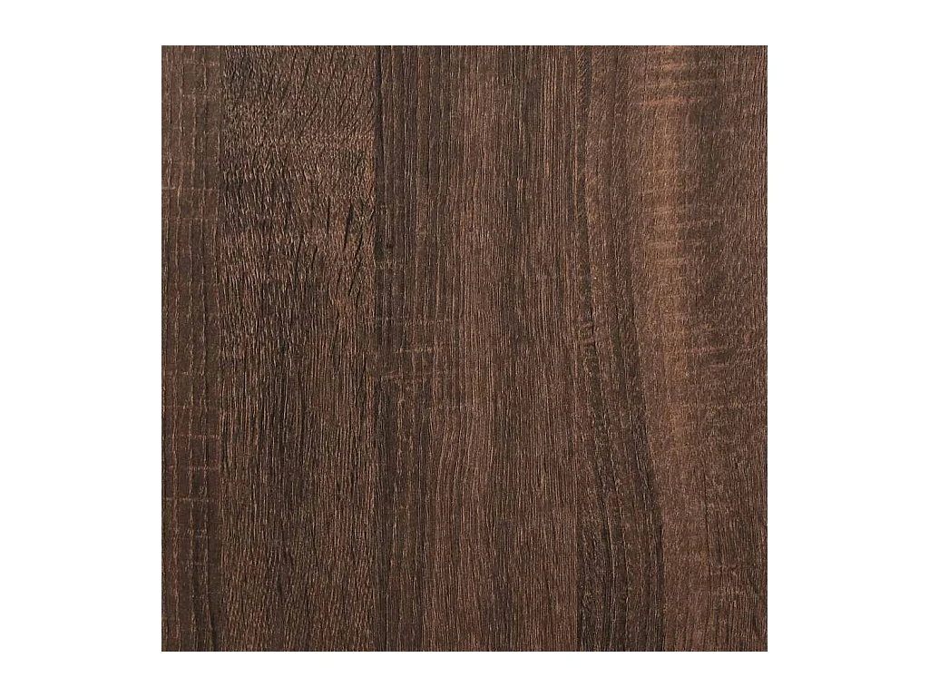 Bibliothèque chêne marron 31x24x52 cm bois d'ingénierie