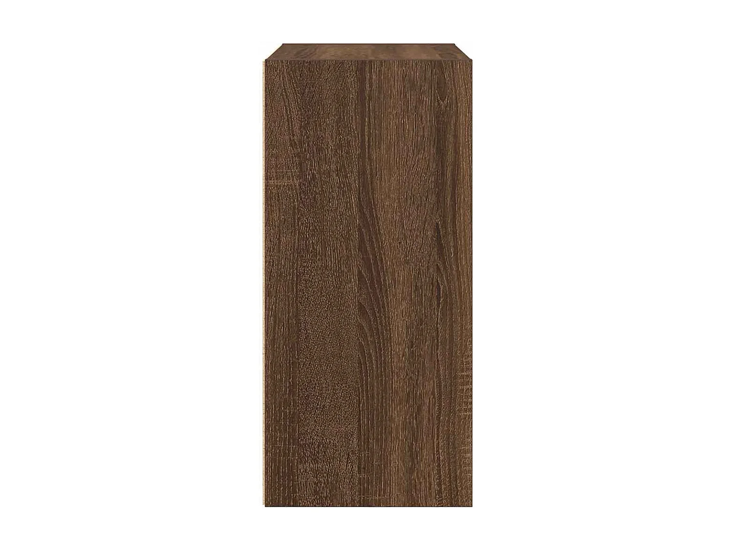 Bibliothèque chêne marron 31x24x52 cm bois d'ingénierie