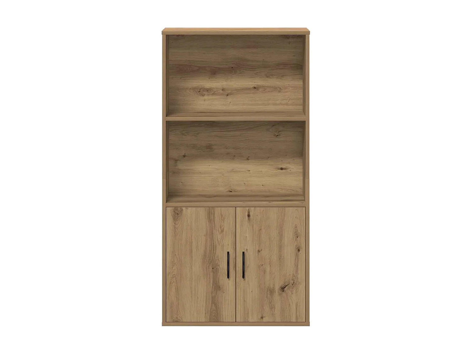 Estantería de madera de ingeniería roble artisan 60x24x120 cm