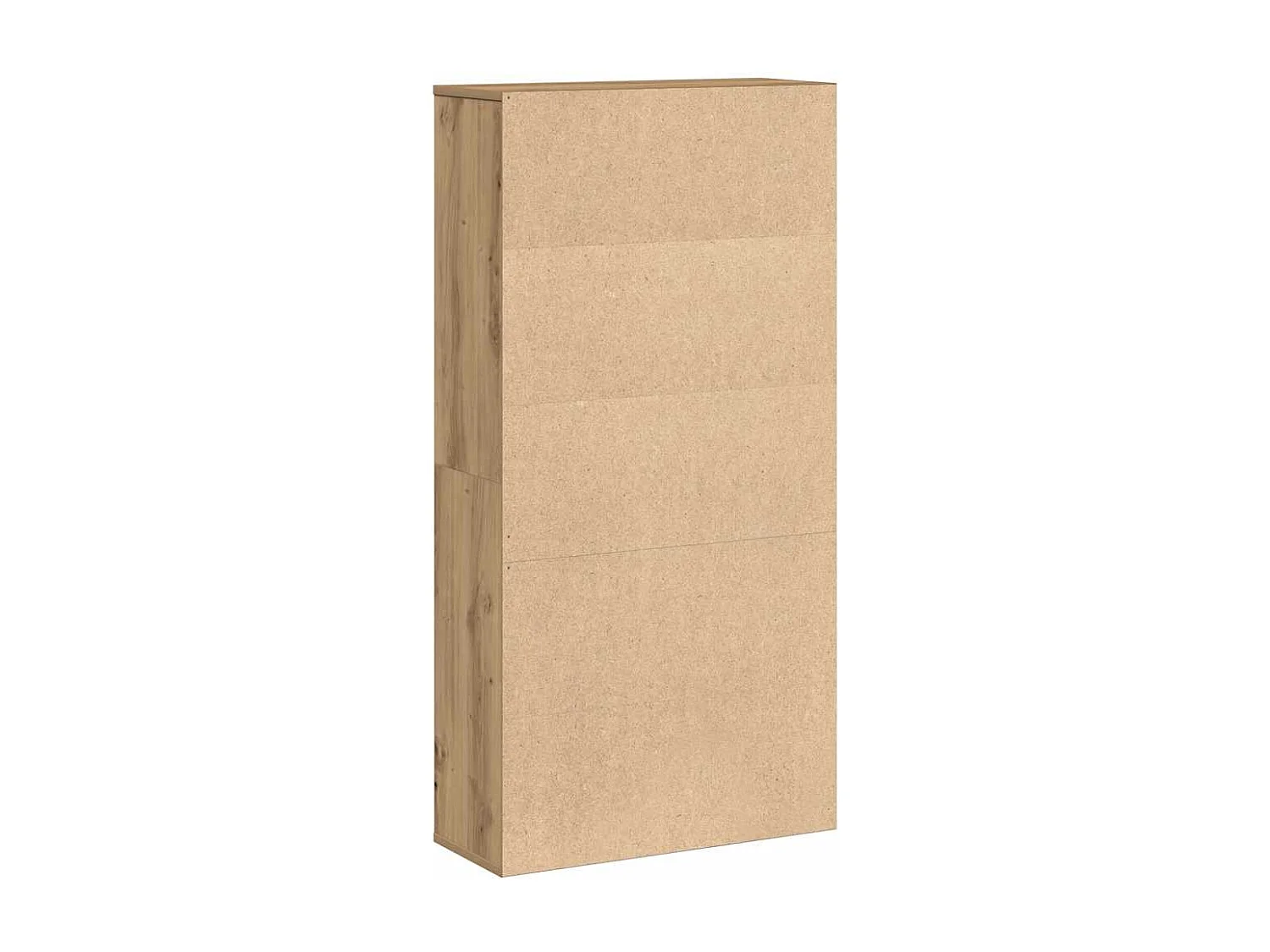 Estantería de madera de ingeniería roble artisan 60x24x120 cm