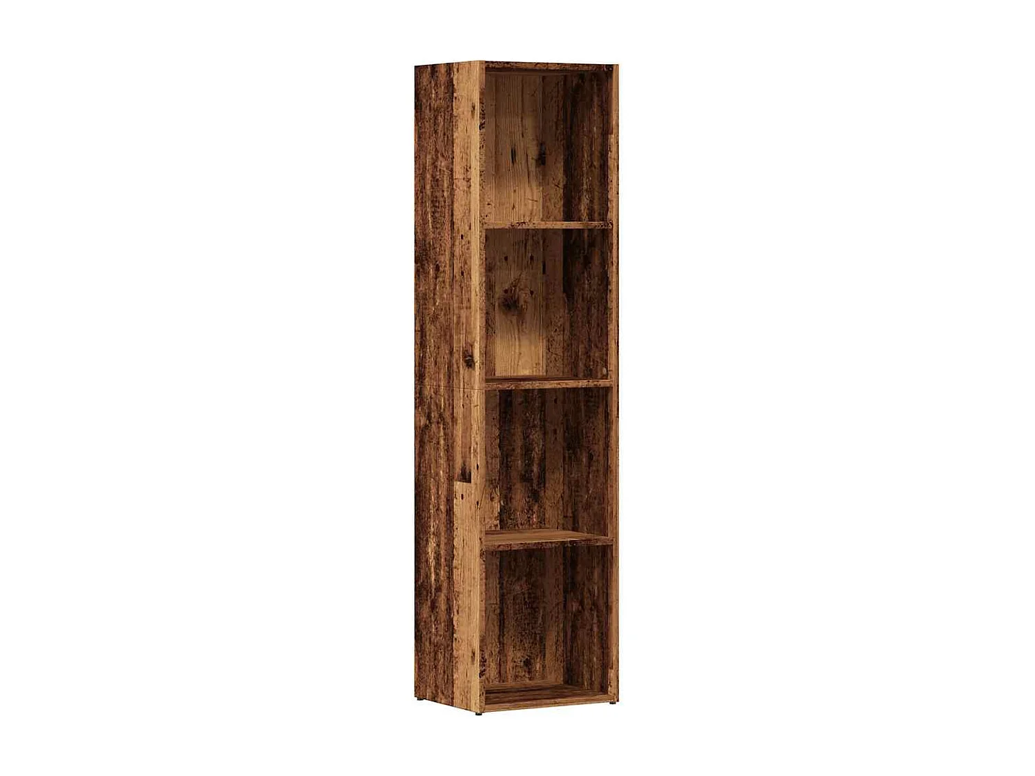 Bibliothèque vieux bois 36x30x143 cm Bois d'ingénierie