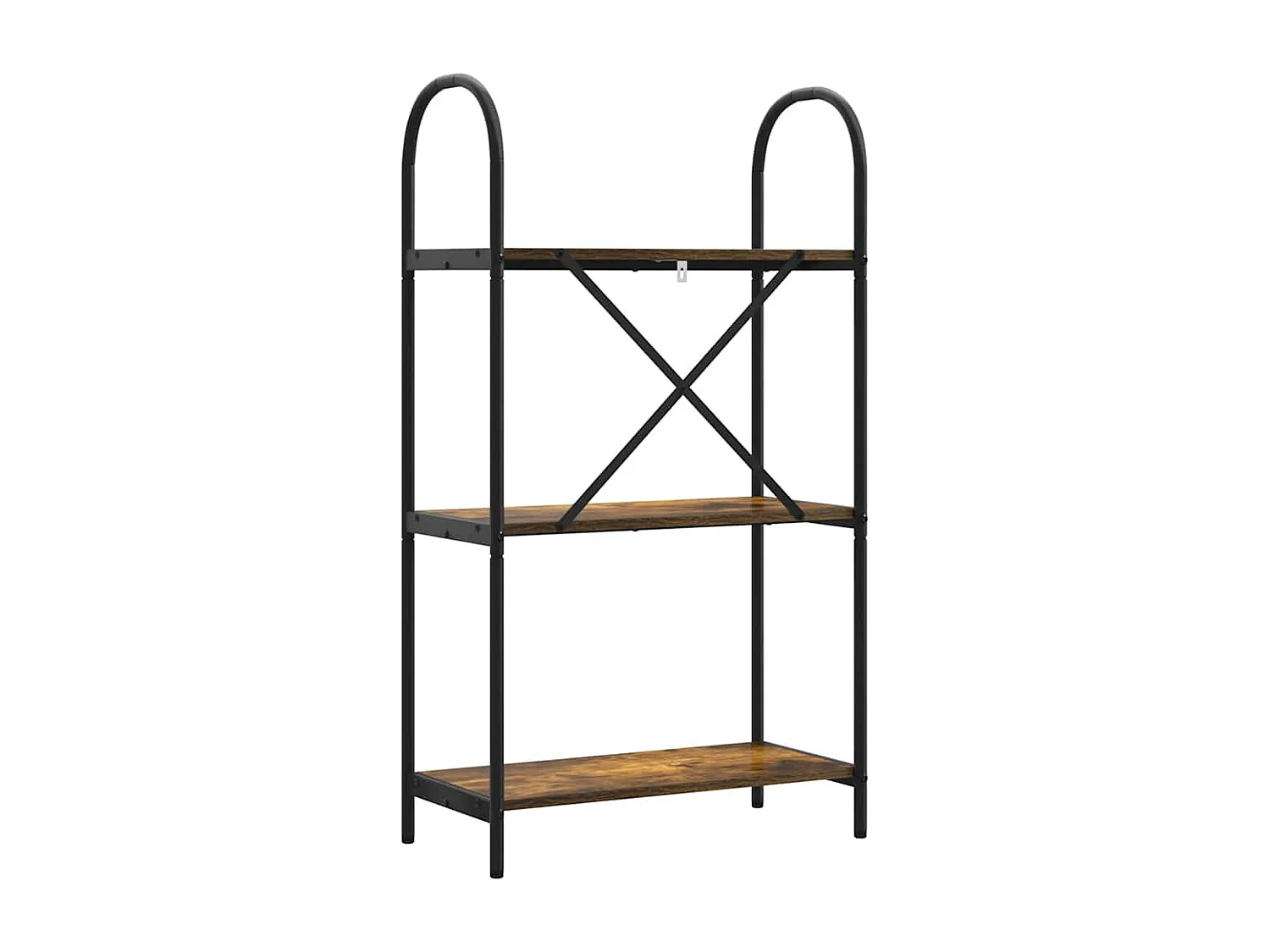 Bibliothèque Chêne fumé 60 x 30 x 109 cm Bois d'ingénierie