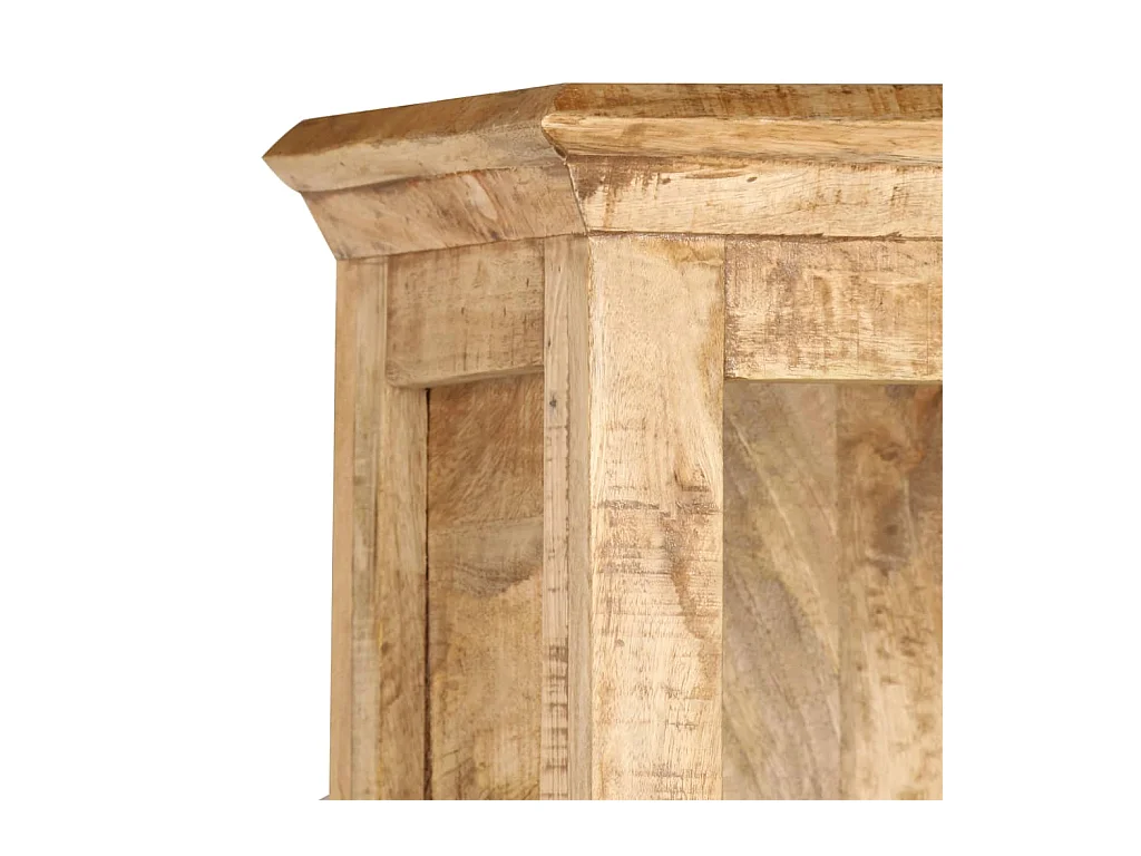 Bibliothèque 50 x 30 x 180 cm Bois massif de manguier