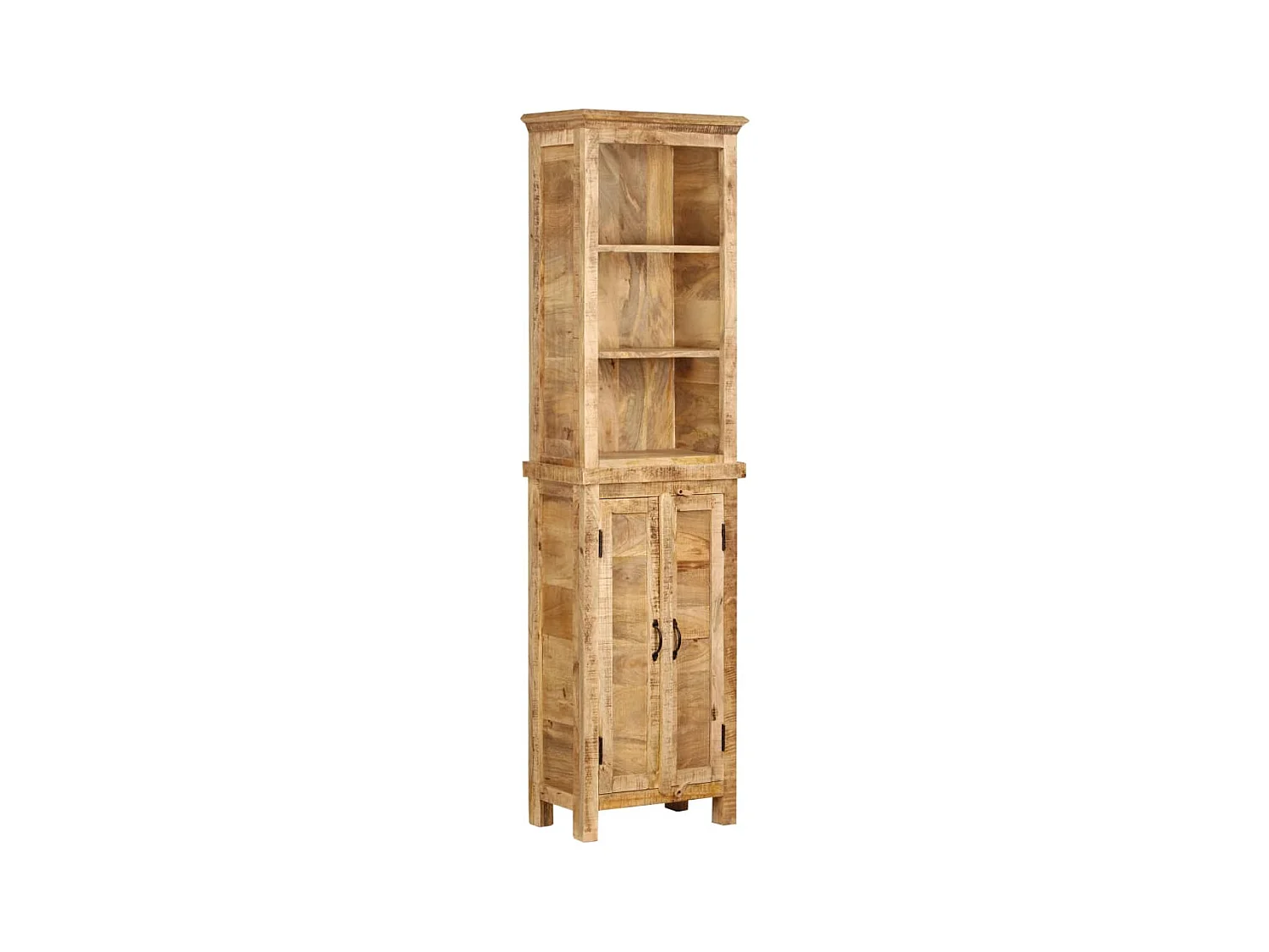 Bibliothèque 50 x 30 x 180 cm Bois massif de manguier