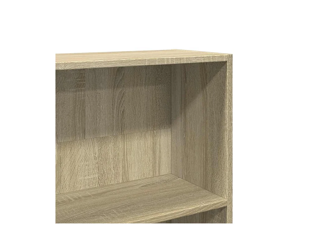 Bibliothèque chêne sonoma 80x30x189 cm bois d'ingénierie