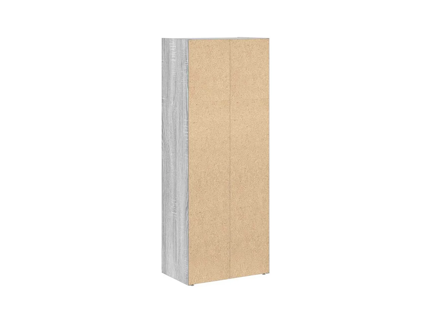 Bibliothèque sonoma gris 40x24x102 cm bois d'ingénierie