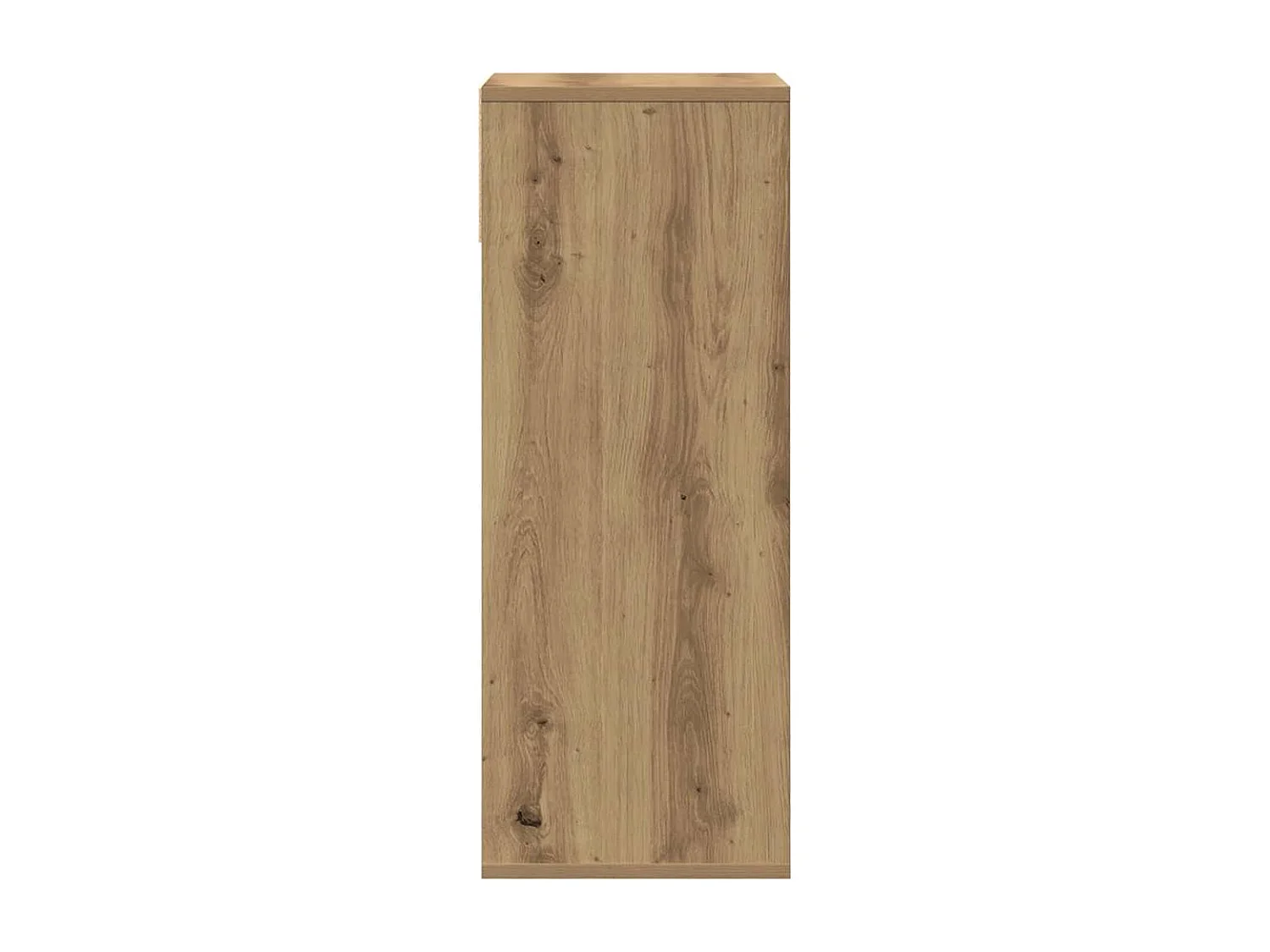 Bibliothèque chêne artisanal 34x31x80 cm bois d'ingénierie