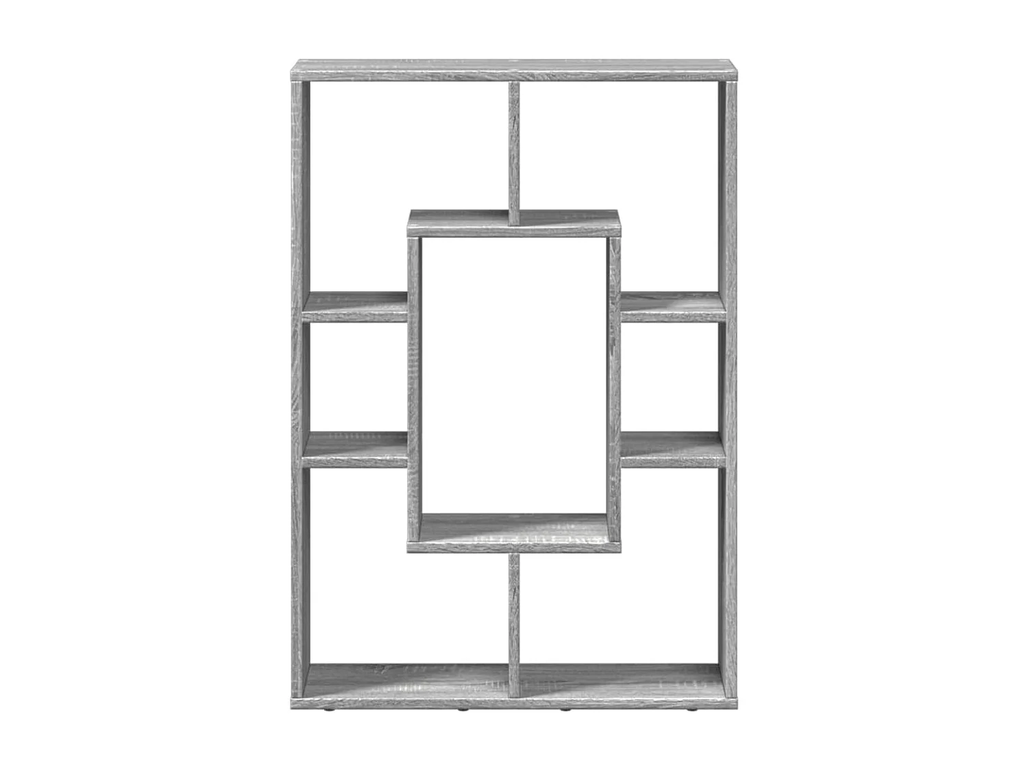 Estantería de madera de ingeniería gris Sonoma 63x20x90 cm